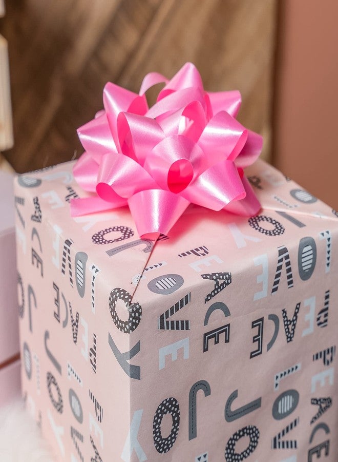 WRAPAHOLIC Pink Gift Bow Assortment (12 Bows) for Birthday, Wedding, Christmas, Baby Shower, Bridal Showers - Image 5